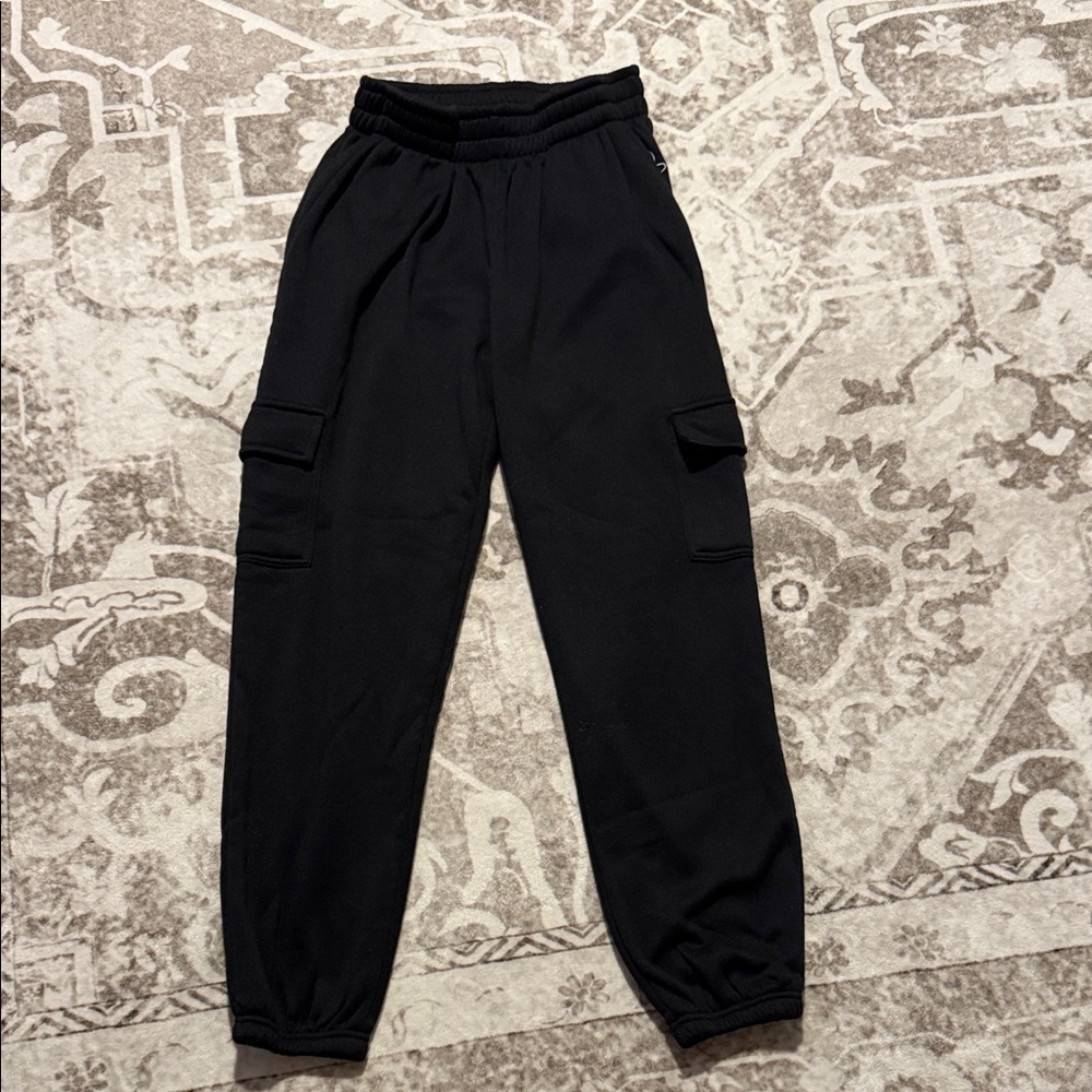 Baby Phat Black Cargo Joggers